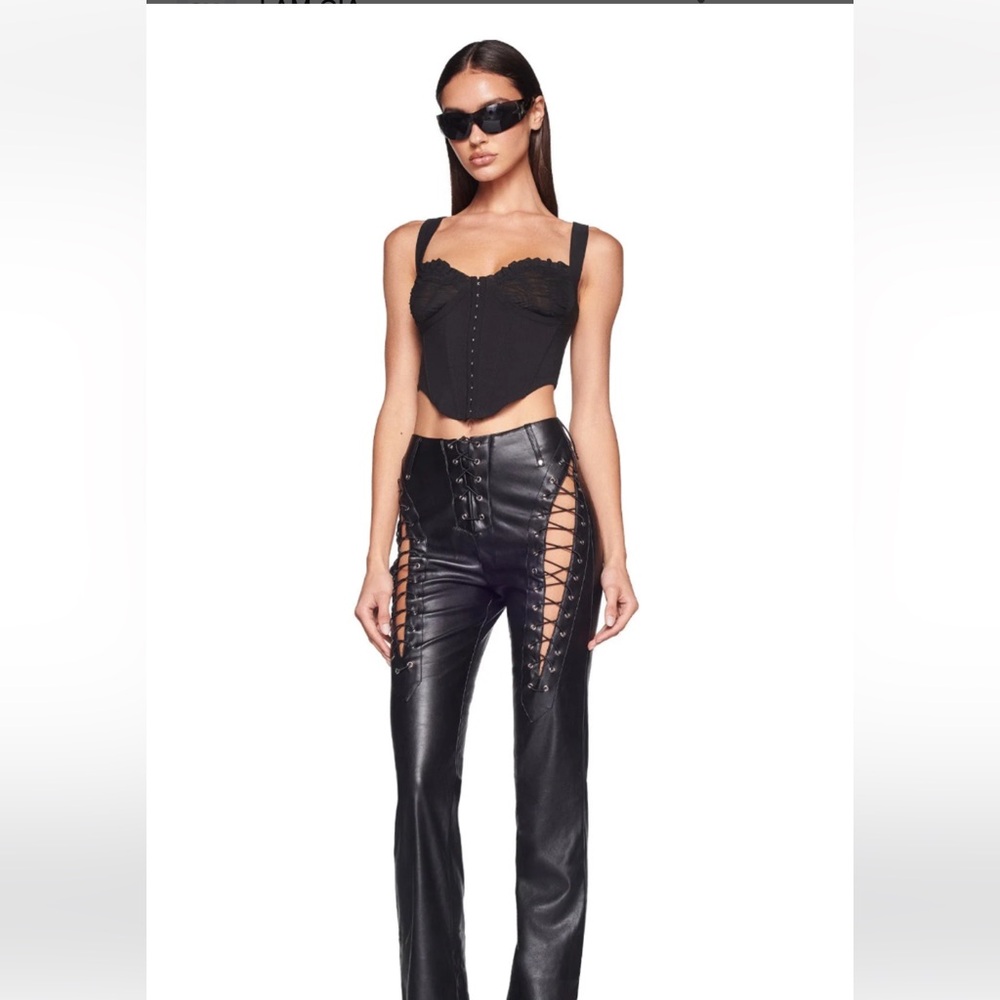 I AM GIA Xenia leather pant